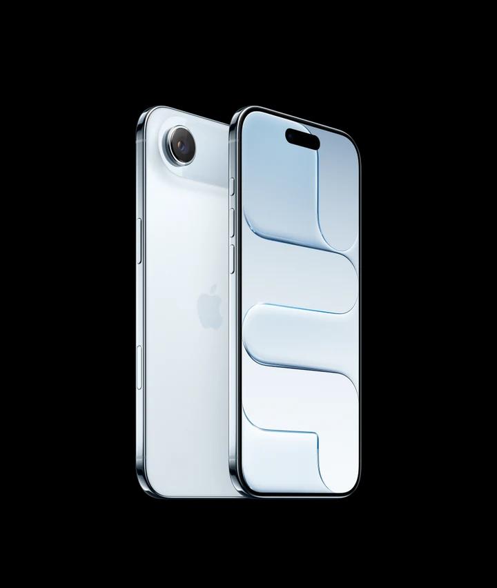 iPhone Air — небесно-голубой