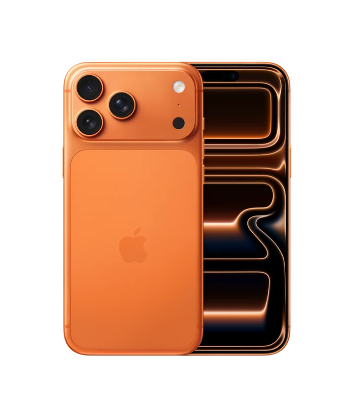 iPhone 17 Pro Max, космический оранжевый